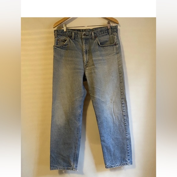Vintage 1990s 554 Levi’s Zipper Straight 36 x 30 - Picture 2 of 8